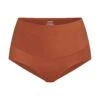 SMOOTHING HIGH-WAISTED BRIEF | BRONZE