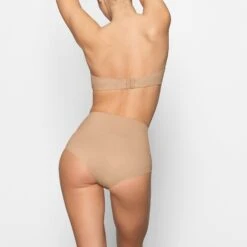 SMOOTHING HIGH-WAISTED BRIEF | CLAY -SWIMwear Sale Store SKIMS PANTY PN BOY 2911 DD CLY 0030 BK