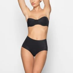SMOOTHING HIGH-WAISTED BRIEF | ONYX -SWIMwear Sale Store SKIMS PANTY PN BOY 2911 DD ONX 0017 FR