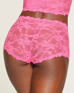 STRETCH LACE BOY SHORT | SUGAR PINK -SWIMwear Sale Store SKIMS PANTY PN BOY 3583 pantyshop