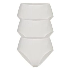 COTTON JERSEY FULL BRIEF 3-PACK | BONE
