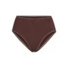 COTTON JERSEY FULL BRIEF | CHOCOLATE -SWIMwear Sale Store SKIMS PANTY PN BRF 0751 CHOC FL