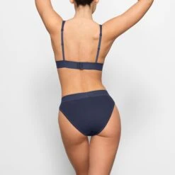 COTTON RIB BRIEF | NAVY -SWIMwear Sale Store SKIMS PANTY PN BRF 0851 ED NVY 0015 BK