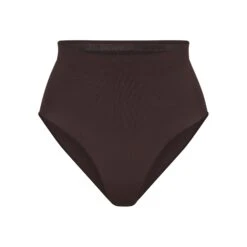 SEAMLESS SCULPT MID WAIST BRIEF | ESPRESSO