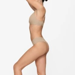 FITS EVERYBODY HIPSTER | CLAY -SWIMwear Sale Store SKIMS PANTY PN BYS 1099 GD CLY 0009