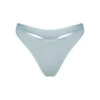 COTTON LOGO DIPPED THONG | FROST -SWIMwear Sale Store SKIMS PANTY PN DTH 2022 FST
