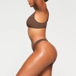 FITS EVERYBODY DIPPED FRONT THONG | JASPER -SWIMwear Sale Store SKIMS PANTY PN DTH 2027 KA JSP 0010 SD