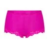 SUMMER MESH LACE BOY SHORT | FUCHSIA
