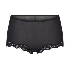 SUMMER MESH LACE BOY SHORT | ONYX