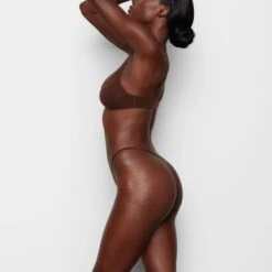 FITS EVERYBODY MICRO THONG | COCOA 8 FITS EVERYBODY MICRO THONG | COCOA -SWIMwear Sale Store SKIMS PANTY PN MIC 0439 IA COA SD