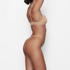 FITS EVERYBODY MICRO THONG | CLAY -SWIMwear Sale Store SKIMS PANTY PN MIC 0439 IB CLY SD