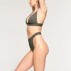 COTTON RIB THONG | JUNIPER -SWIMwear Sale Store SKIMS PANTY PN STT 0040 OC JUN 0012