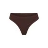 SOFT SMOOTHING THONG | COCOA