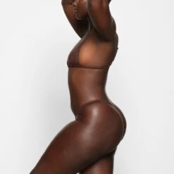 SPARKLE JERSEY MINI THONG | COCOA -SWIMwear Sale Store SKIMS PANTY PN THG 1667 YB COA 0013 SD