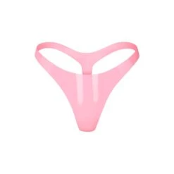 LATEX THONG | NEON BLUSH