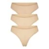 FITS EVERYBODY THONG 3-PACK | CLAY
