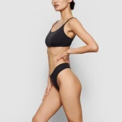 FITS EVERYBODY THONG 3-PACK | ONYX -SWIMwear Sale Store SKIMS PANTY PN THG 2028 BV ONX SD