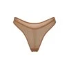 ULTRA FINE MESH THONG | BRONZE