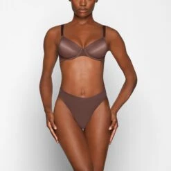 WEIGHTLESS THONG | COCOA -SWIMwear Sale Store SKIMS PANTY PN THG 2360 VB COA 0005 FR