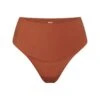SMOOTHING HIGH-WAISTED THONG | BRONZE -SWIMwear Sale Store SKIMS PANTY PN THG 2910 BRZ