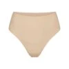 SMOOTHING HIGH-WAISTED THONG | SAND