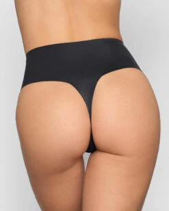 SMOOTHING HIGH-WAISTED THONG | ONYX -SWIMwear Sale Store SKIMS PANTY PN THG 2910 pantyshop
