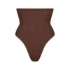 SEAMLESS SCULPT HIGH-WAISTED THONG | COCOA -SWIMwear Sale Store SKIMS PANTY PN THG 3360 COCOAcopy