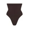 SEAMLESS SCULPT HIGH-WAISTED THONG | ESPRESSO -SWIMwear Sale Store SKIMS PANTY PN THG 3360 ESPcopy
