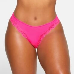FITS EVERYBODY LACE CHEEKY TANGA PACK | NEON MULTI -SWIMwear Sale Store SKIMS PANTY PN THG 3632 LA NML 0003 FR