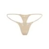 FITS EVERYBODY CORDED LACE STRING THONG | SAND