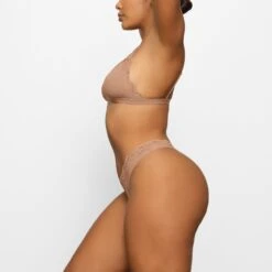 FITS EVERYBODY CORDED LACE DIPPED THONG | SIENNA -SWIMwear Sale Store SKIMS PANTY PN THG 4135 FA SIE 0009 SD