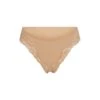 FITS EVERYBODY CORDED LACE TANGA | CLAY -SWIMwear Sale Store SKIMS PANTY PN TNG 4133 CLY