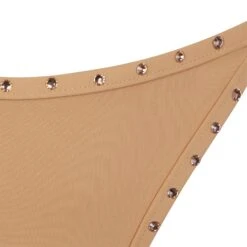 RHINESTONE TIE BIKINI BOTTOM | OCHRE -SWIMwear Sale Store SKIMS RHINESTONESWIM BB BRF 3184 OCH DET