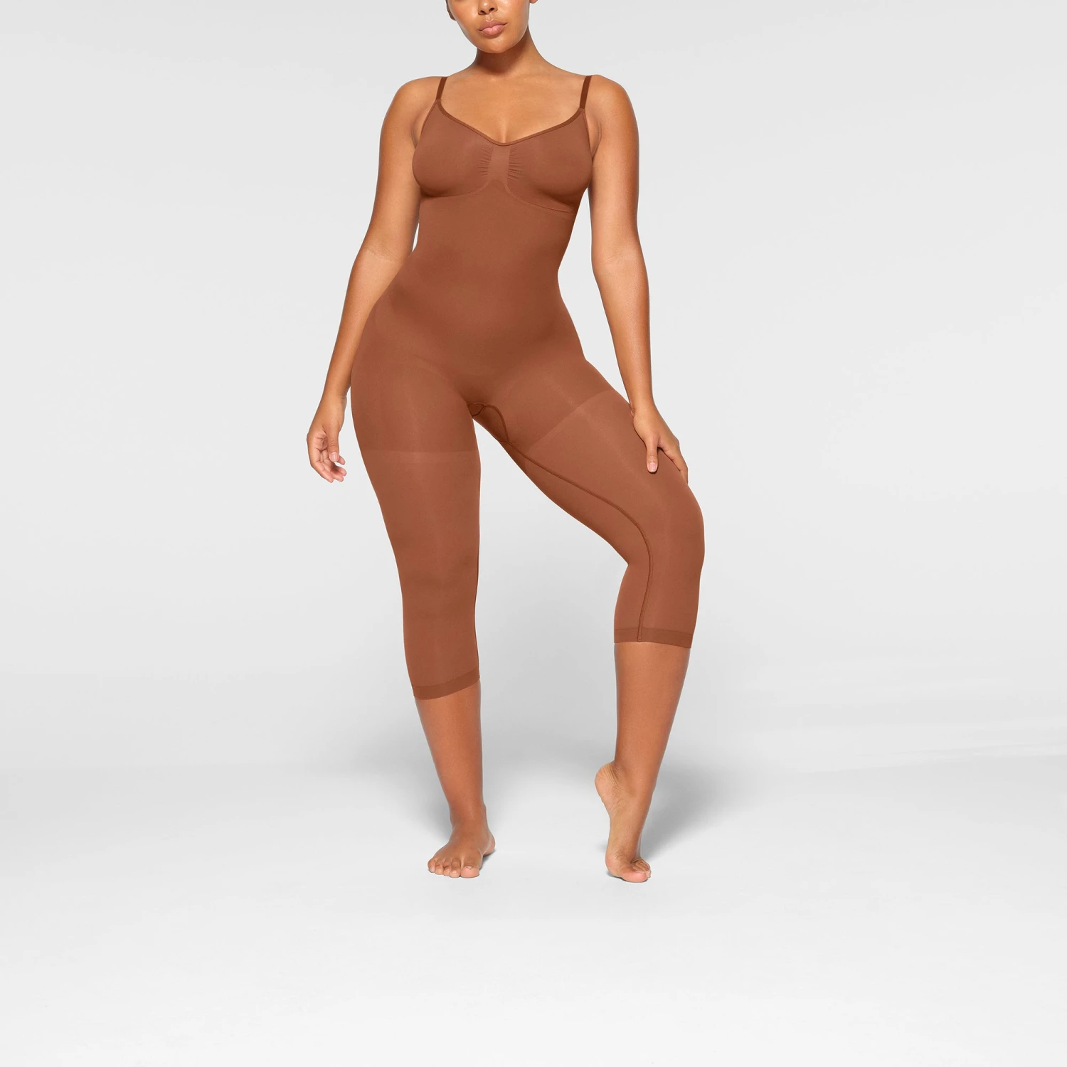 SEAMLESS SCULPT CATSUIT | BRONZE 4 SEAMLESS SCULPT CATSUIT | BRONZE - Image 2