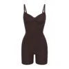 SEAMLESS SCULPT MID THIGH BODYSUIT | ESPRESSO -SWIMwear Sale Store SKIMS SHAPEWEAR BD MDT 3372 ESPcopy
