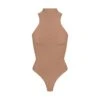 SEAMLESS SCULPT HIGH NECK THONG BODYSUIT | SIENNA -SWIMwear Sale Store SKIMS SHAPEWEAR BD THG 2905 SIENNAcopy