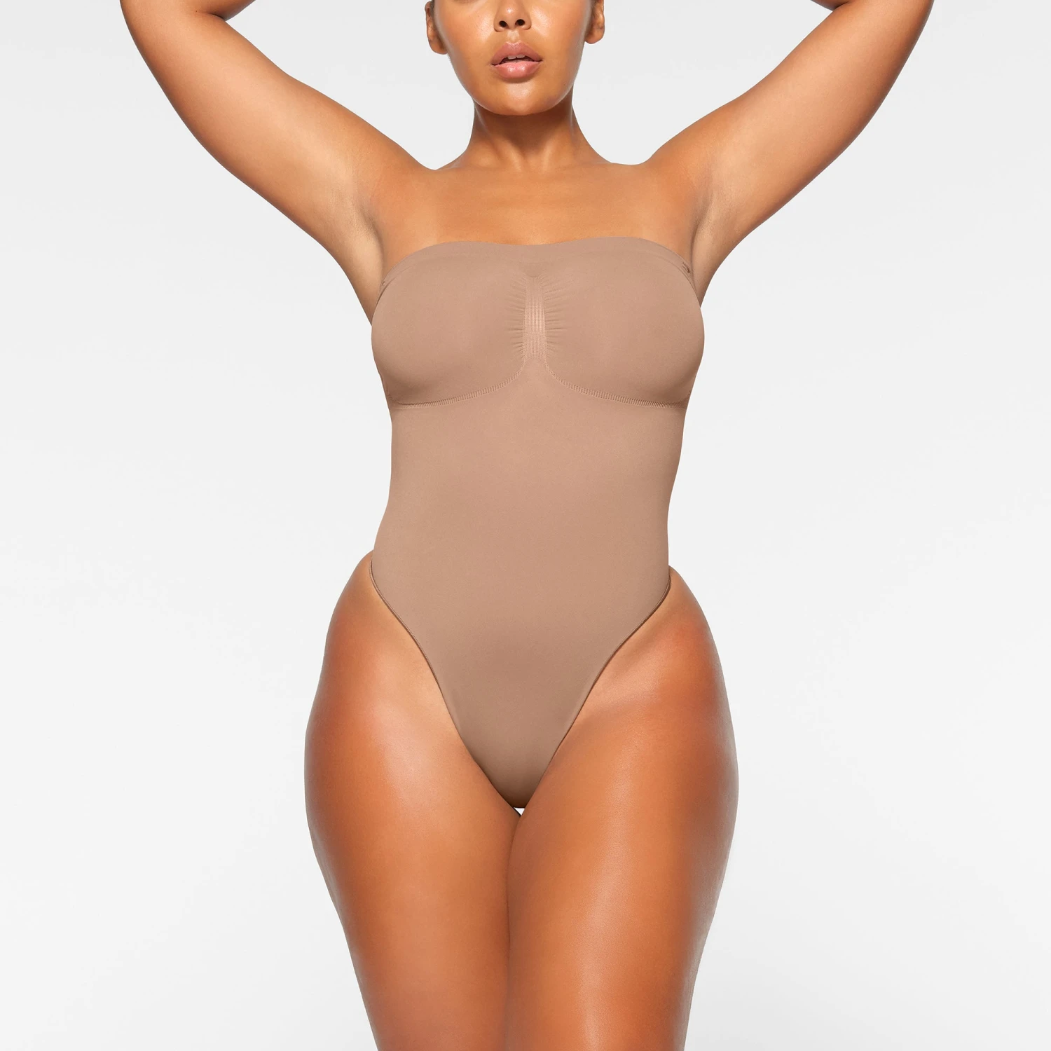 SEAMLESS SCULPT STRAPLESS THONG BODYSUIT | SIENNA 4 SEAMLESS SCULPT STRAPLESS THONG BODYSUIT | SIENNA - Image 2