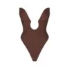 DEEP PLUNGE SHAPEWEAR BODYSUIT | COCOA -SWIMwear Sale Store SKIMS SHAPEWEAR BD THG 2959 COA