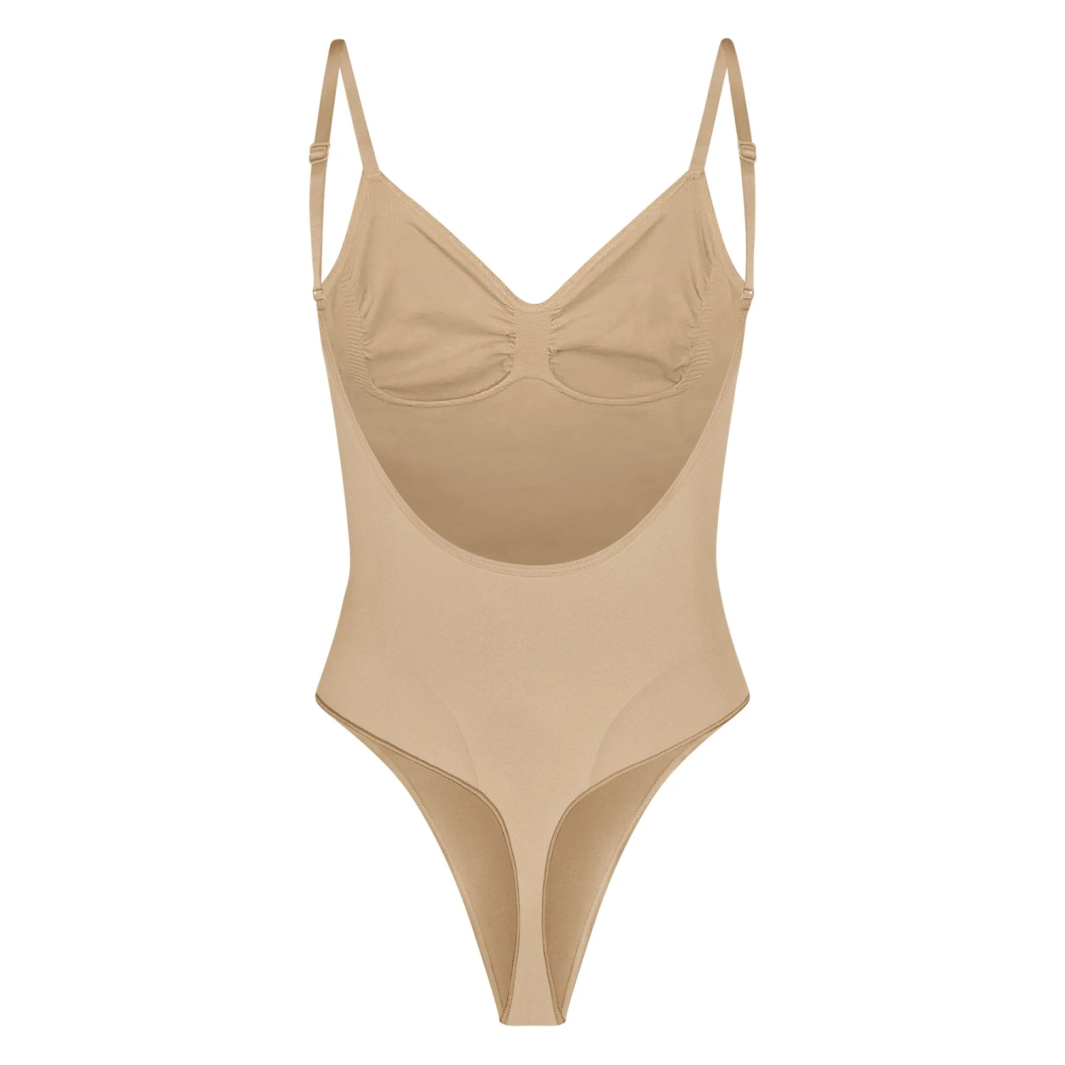 SEAMLESS SCULPT LOW BACK THONG BODYSUIT | CLAY 7 SEAMLESS SCULPT LOW BACK THONG BODYSUIT | CLAY - Image 5