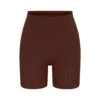 SEAMLESS SCULPT MID THIGH SHORT | COCOA -SWIMwear Sale Store SKIMS SHAPEWEAR BO SHO 3363 COA