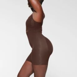 SEAMLESS SCULPT MID THIGH SHORT | ESPRESSO 9 SEAMLESS SCULPT MID THIGH SHORT | ESPRESSO -SWIMwear Sale Store SKIMS SHAPEWEAR BO SHO 3363 IC ESP 0007 SD