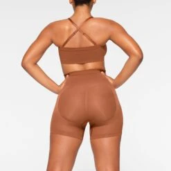 SEAMLESS SCULPT BANDEAU | BRONZE -SWIMwear Sale Store SKIMS SHAPEWEAR BR BAN 2895 IA BRZ 0018 BK