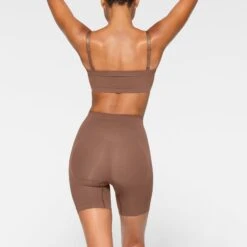 SEAMLESS SCULPT BANDEAU | JASPER -SWIMwear Sale Store SKIMS SHAPEWEAR BR BAN 2895 JA JSP 0012 BK