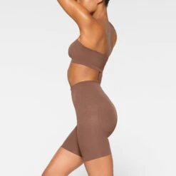 SEAMLESS SCULPT BANDEAU | JASPER -SWIMwear Sale Store SKIMS SHAPEWEAR BR BAN 2895 JA JSP 0043 SD