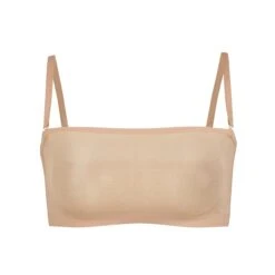 SHEER SCULPT BANDEAU | CLAY