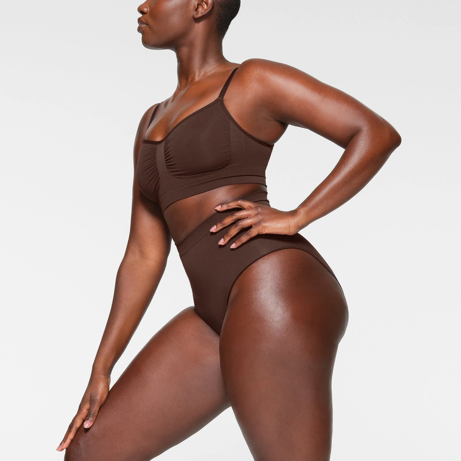 SEAMLESS SCULPT BRALETTE | ESPRESSO 5 SEAMLESS SCULPT BRALETTE | ESPRESSO - Image 3