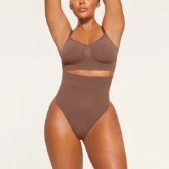 CORE CONTROL HIGH-WAISTED THONG | JASPER -SWIMwear Sale Store SKIMS SHAPEWEAR PN THG 3377 QA JSP 0005
