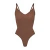 SEAMLESS SCULPT THONG BODYSUIT | JASPER -SWIMwear Sale Store SKIMS SHAPEWEAR SH BD THG 3369 JSP