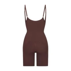 BUTT ENHANCING OPEN BUST BODYSUIT | COCOA -SWIMwear Sale Store SKIMS SHAPEWEAR SH BDY 2168 COA B