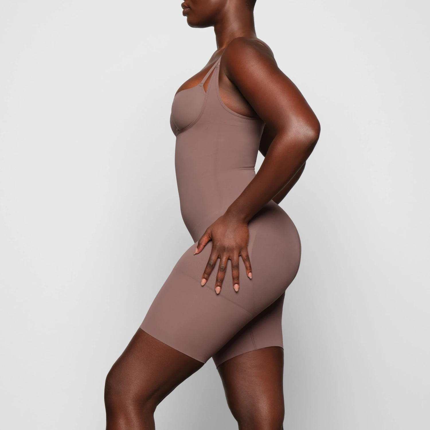 BUTT ENHANCING OPEN BUST BODYSUIT | UMBER 5 BUTT ENHANCING OPEN BUST BODYSUIT | UMBER - Image 3